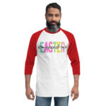 easter squad 3/4 sleeve raglan shirt