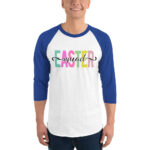 easter squad 3/4 sleeve raglan shirt