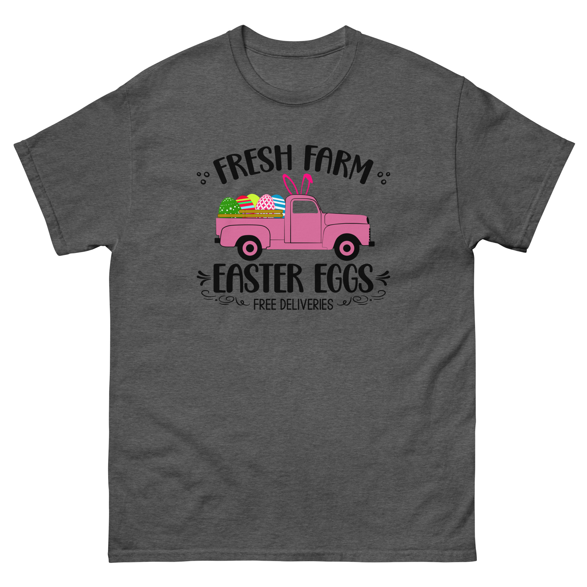easter farm fresh truck unisex classic tee