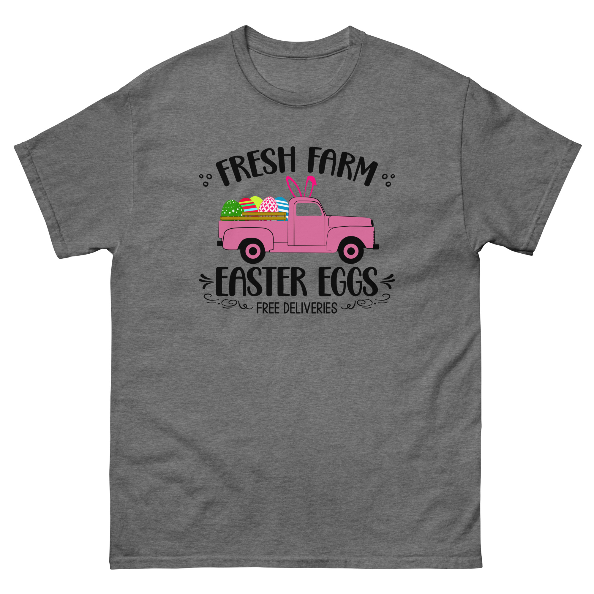 easter farm fresh truck unisex classic tee