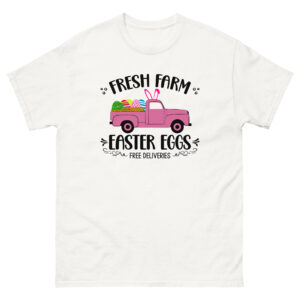 easter farm fresh truck unisex classic tee