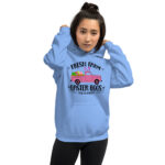 easter farm fresh truck unisex hoodie