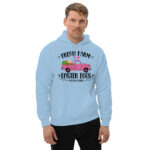 easter farm fresh truck unisex hoodie