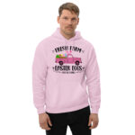 easter farm fresh truck unisex hoodie