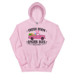 easter farm fresh truck unisex hoodie