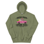 easter farm fresh truck unisex hoodie