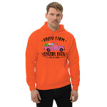 easter farm fresh truck unisex hoodie