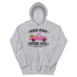 easter farm fresh truck unisex hoodie