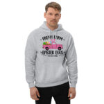 easter farm fresh truck unisex hoodie