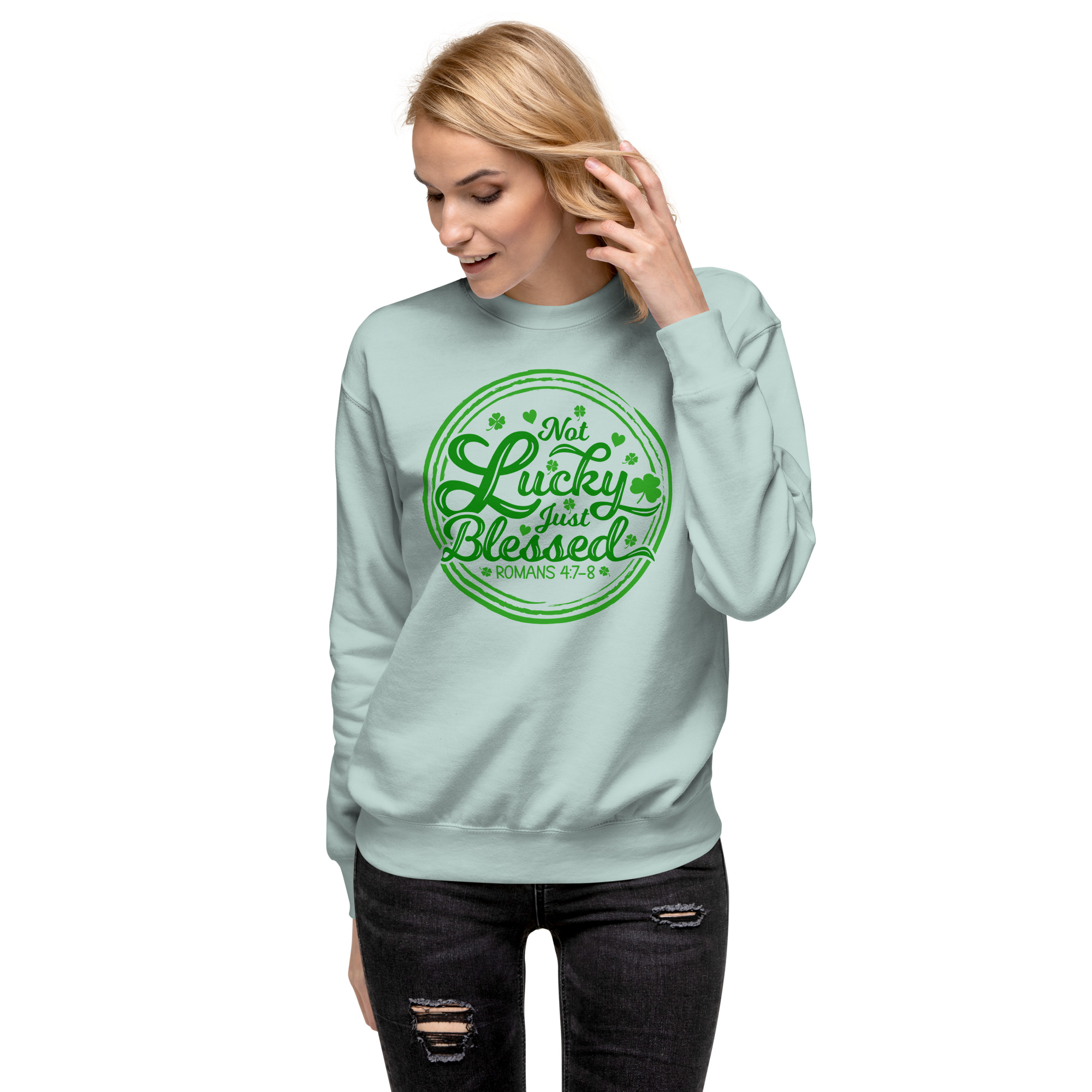 st. patrick's day unisex premium sweatshirt