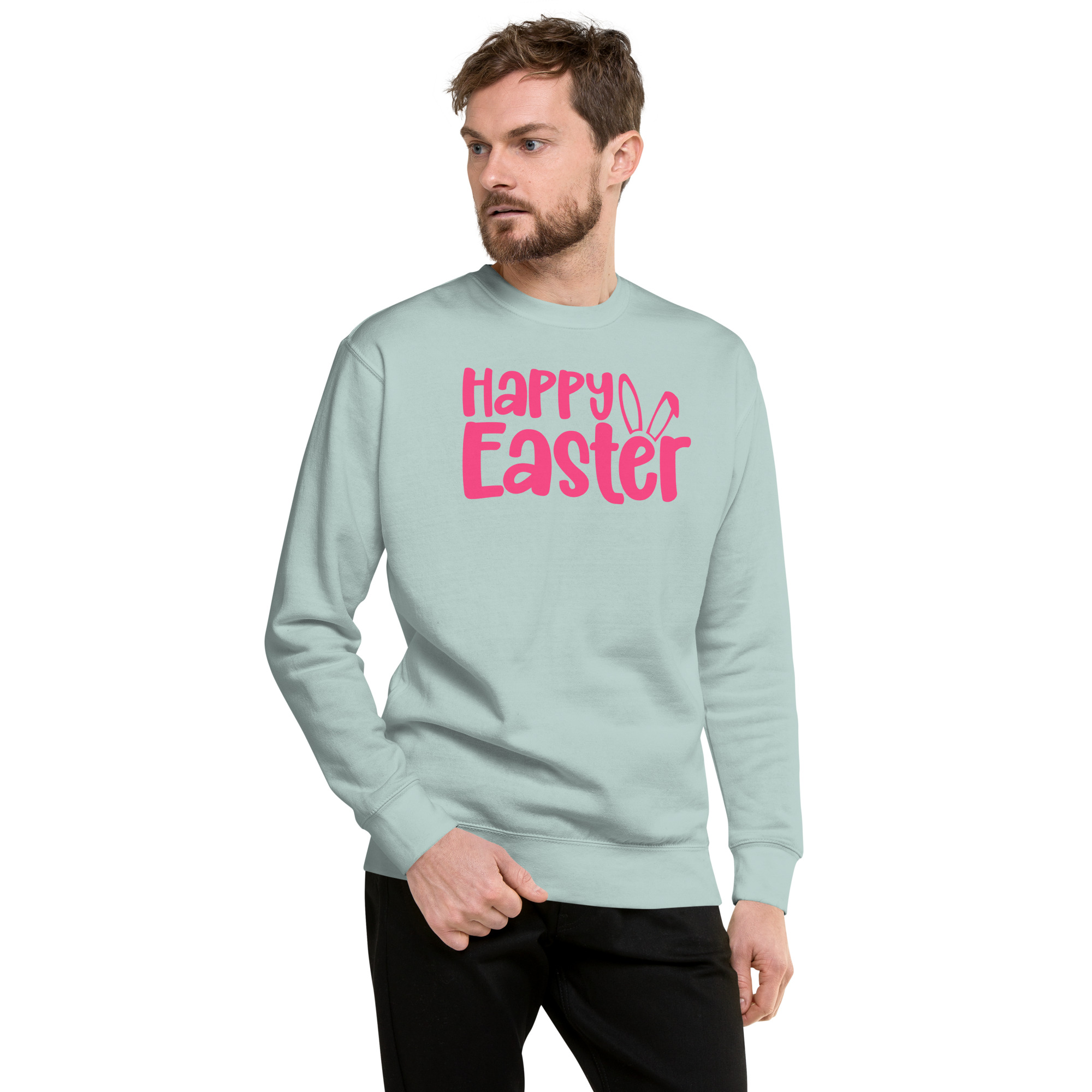 happy easter unisex premium sweatshirt