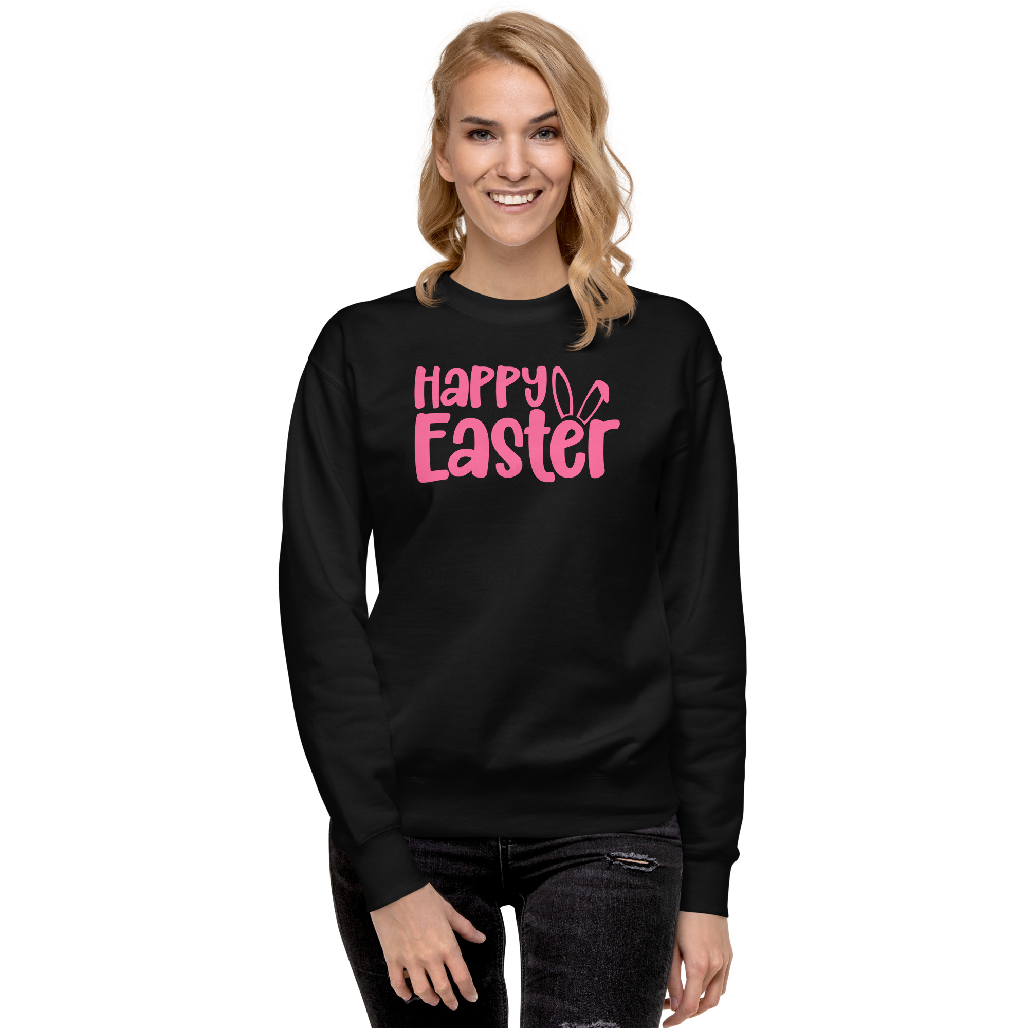 happy easter unisex premium sweatshirt