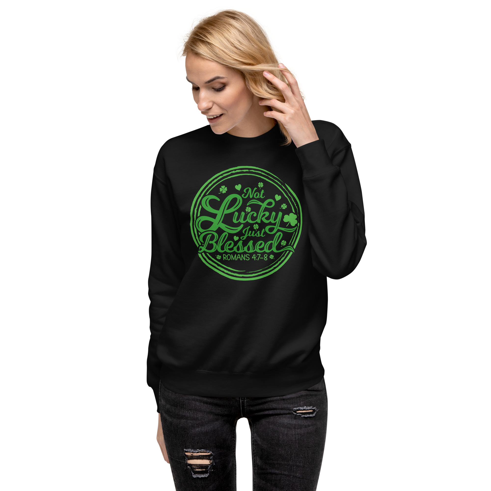 st. patrick's day unisex premium sweatshirt