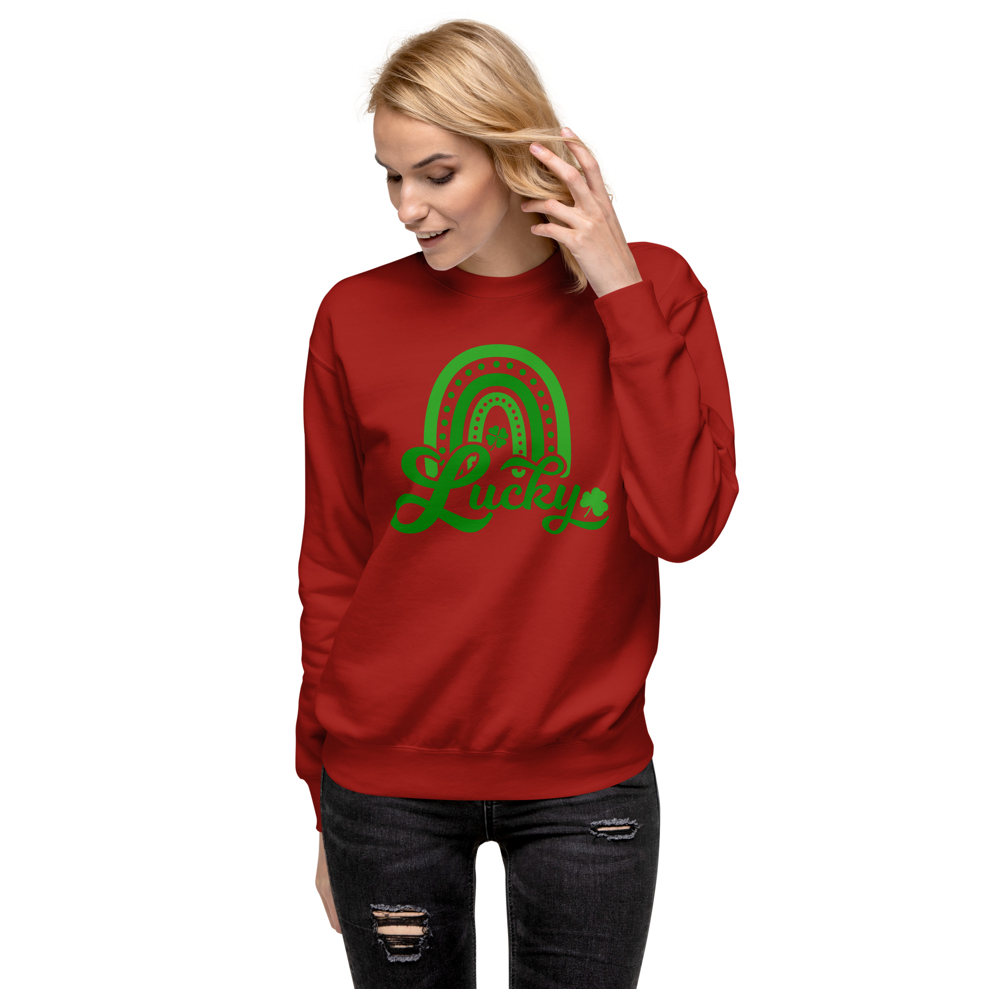 st. patrick's day unisex premium sweatshirt