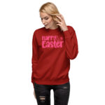 happy easter unisex premium sweatshirt