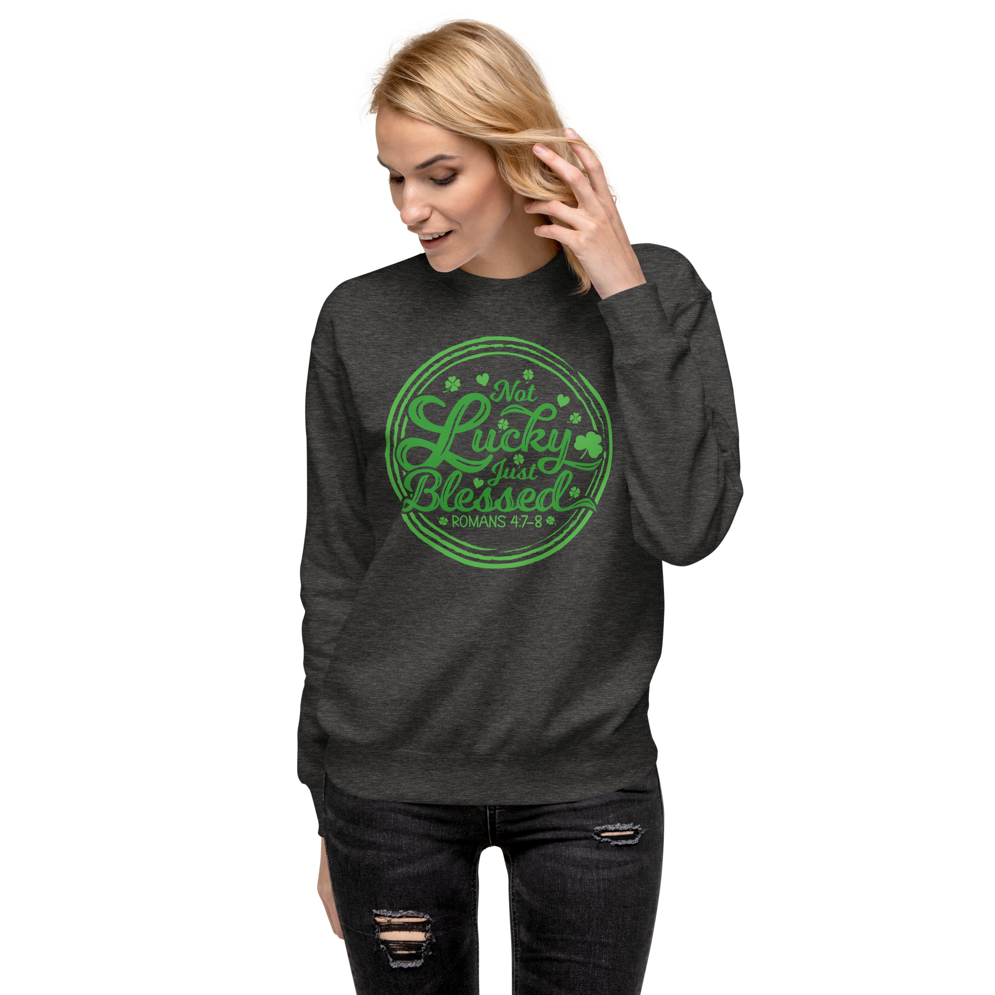 st. patrick's day unisex premium sweatshirt