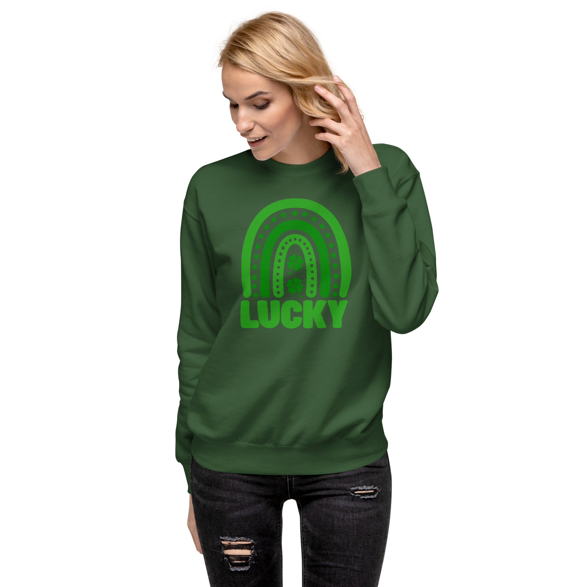 st. patrick's day unisex premium sweatshirt