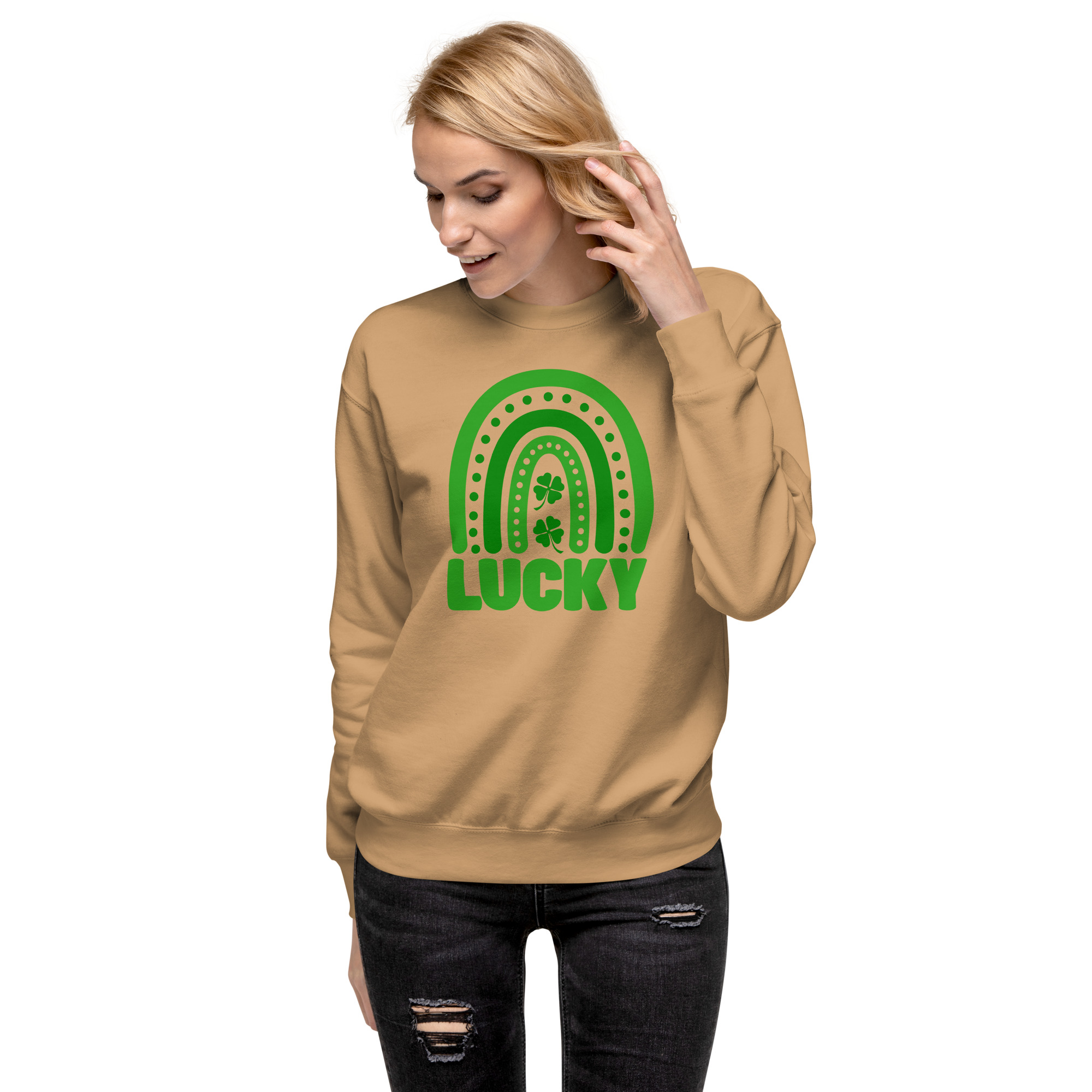 st. patrick's day unisex premium sweatshirt