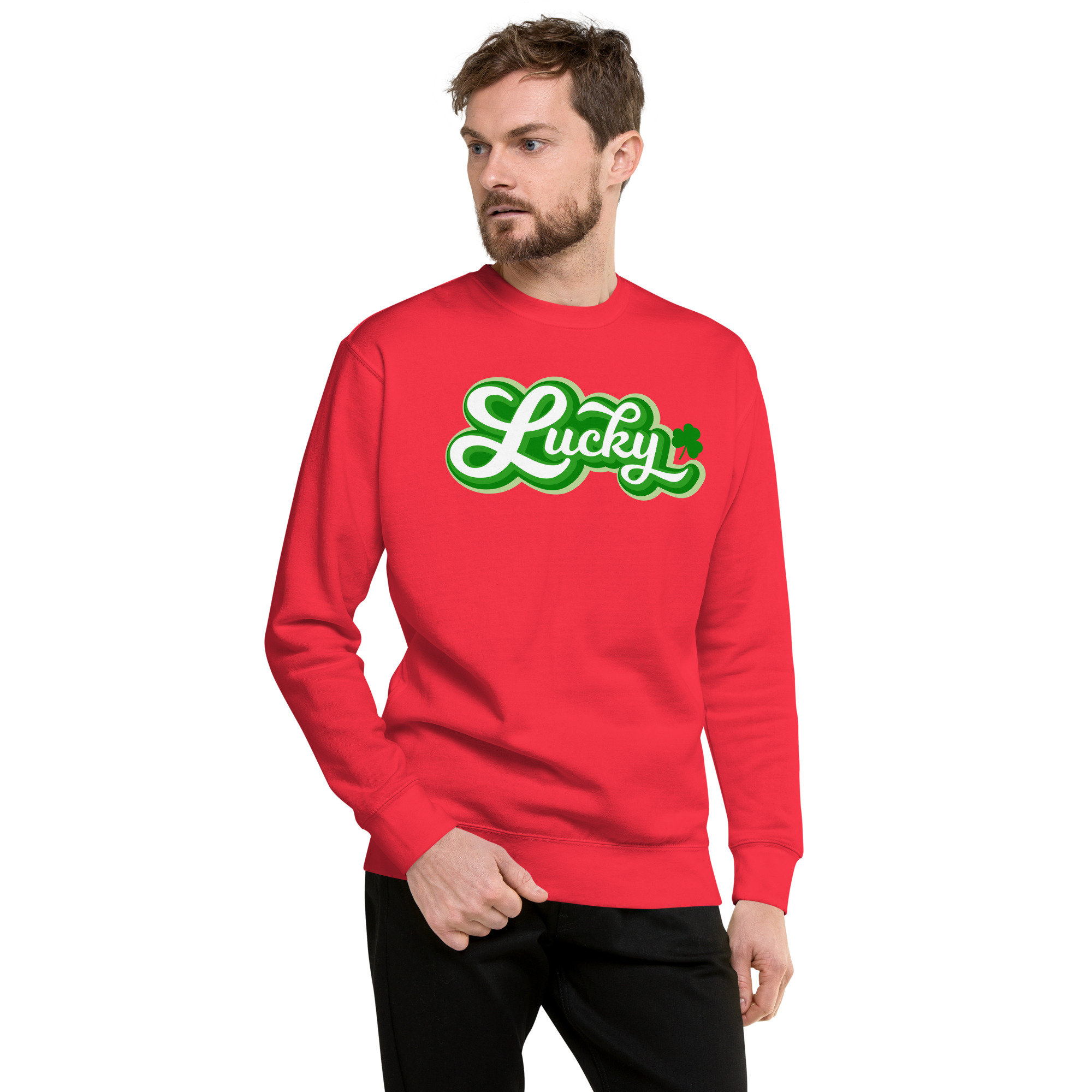 st. patrick's day unisex premium sweatshirt