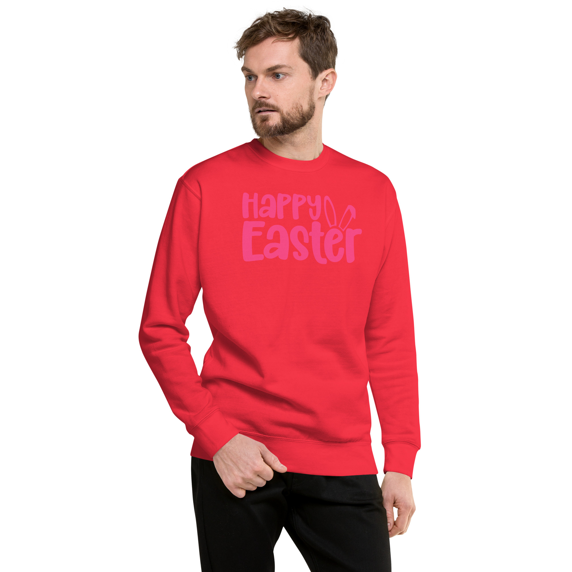 happy easter unisex premium sweatshirt