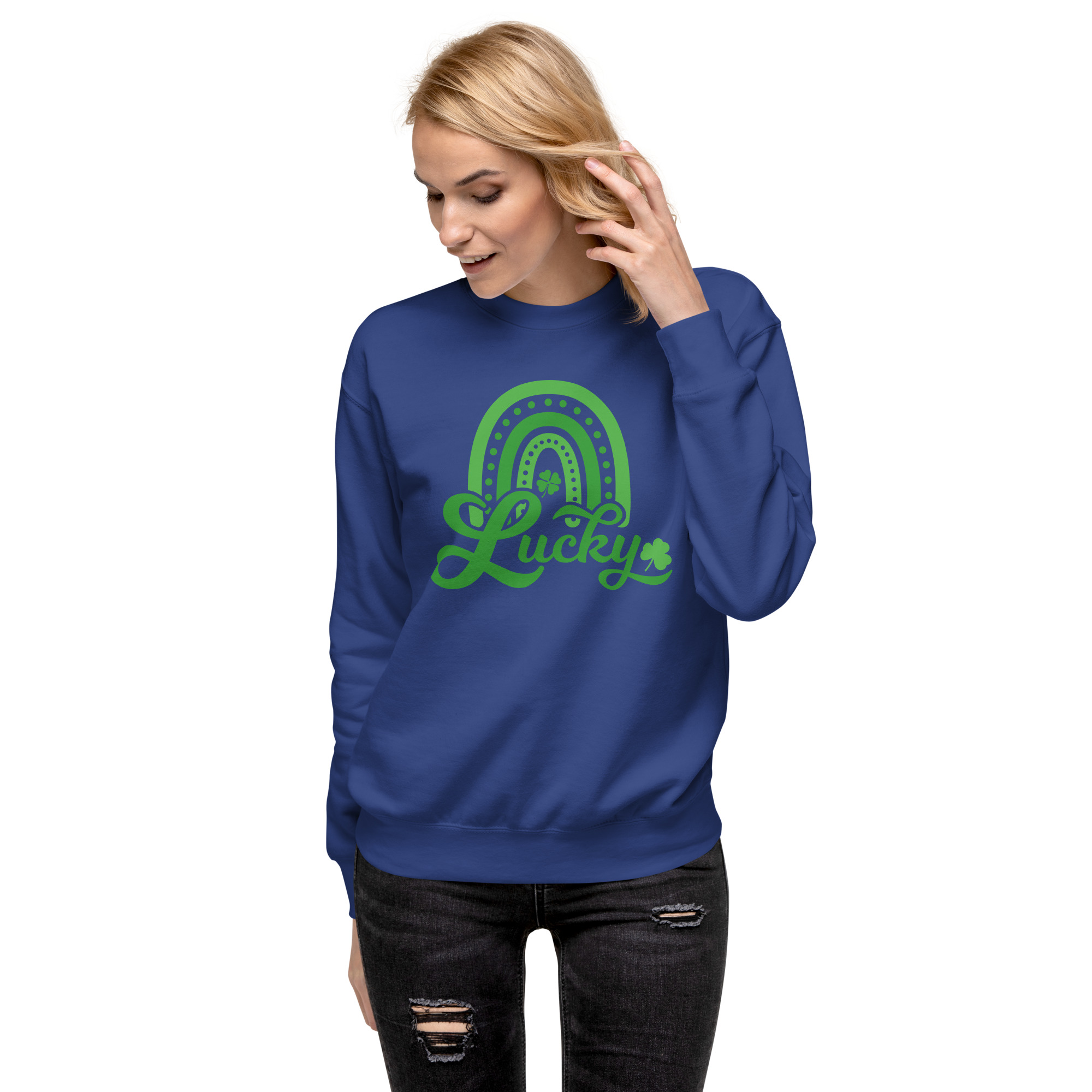 st. patrick's day unisex premium sweatshirt