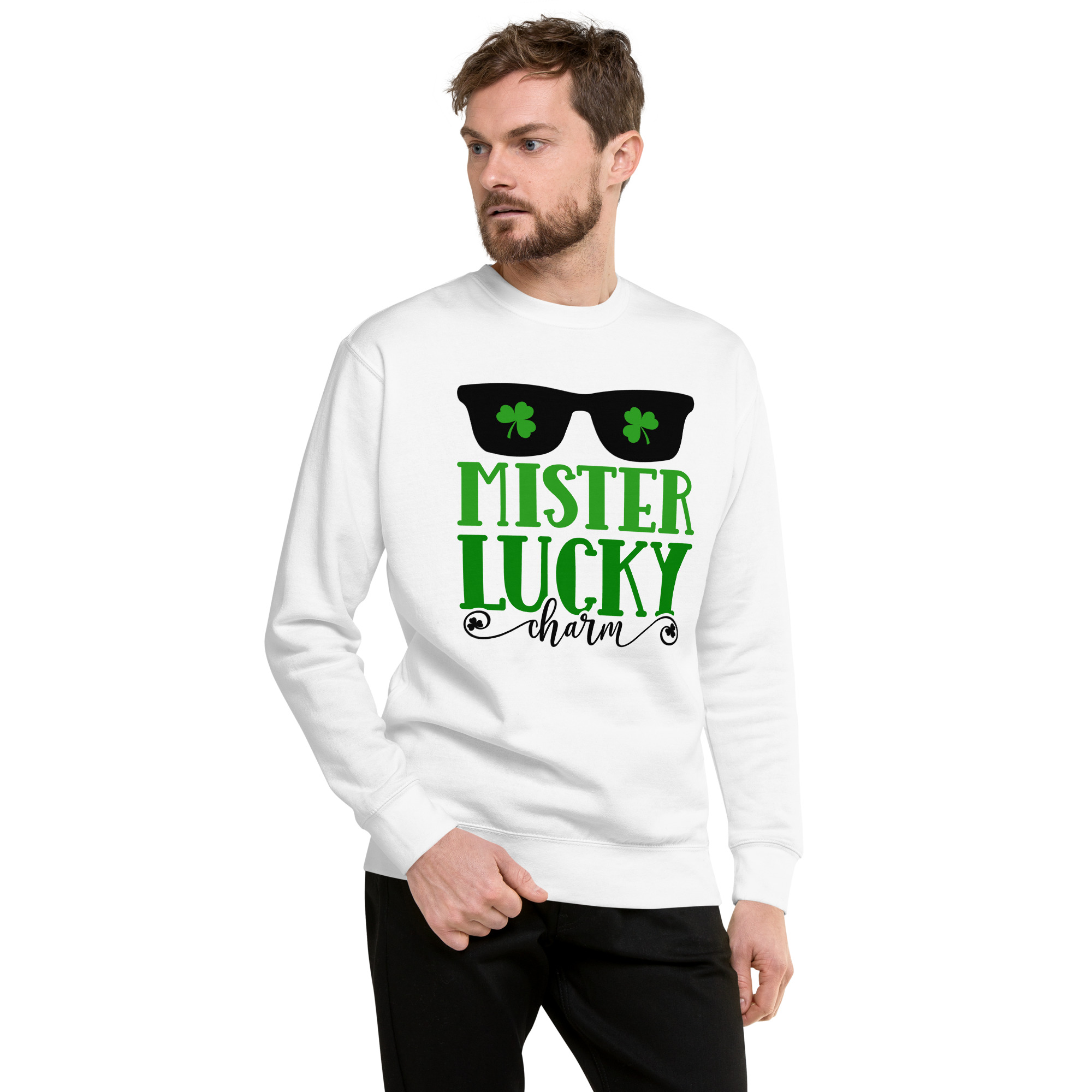 st. patrick's day unisex premium sweatshirt