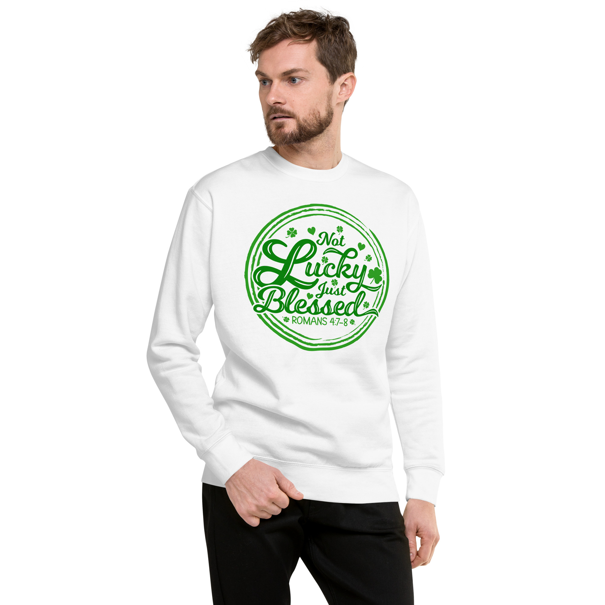 st. patrick's day unisex premium sweatshirt