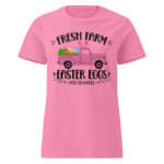 easter farm fresh truck women’s basic softstyle t shirt
