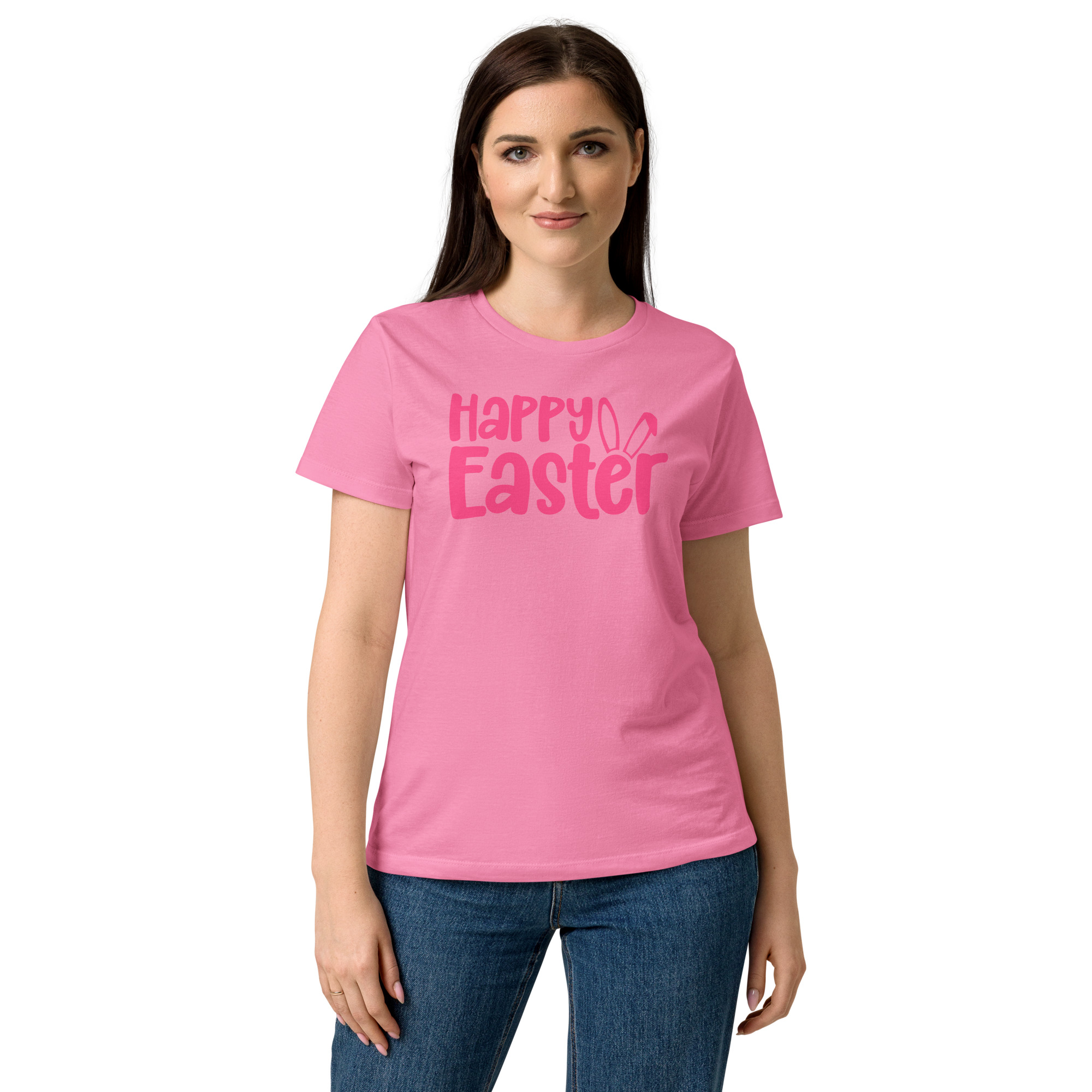 happy easter women’s basic softstyle t shirt
