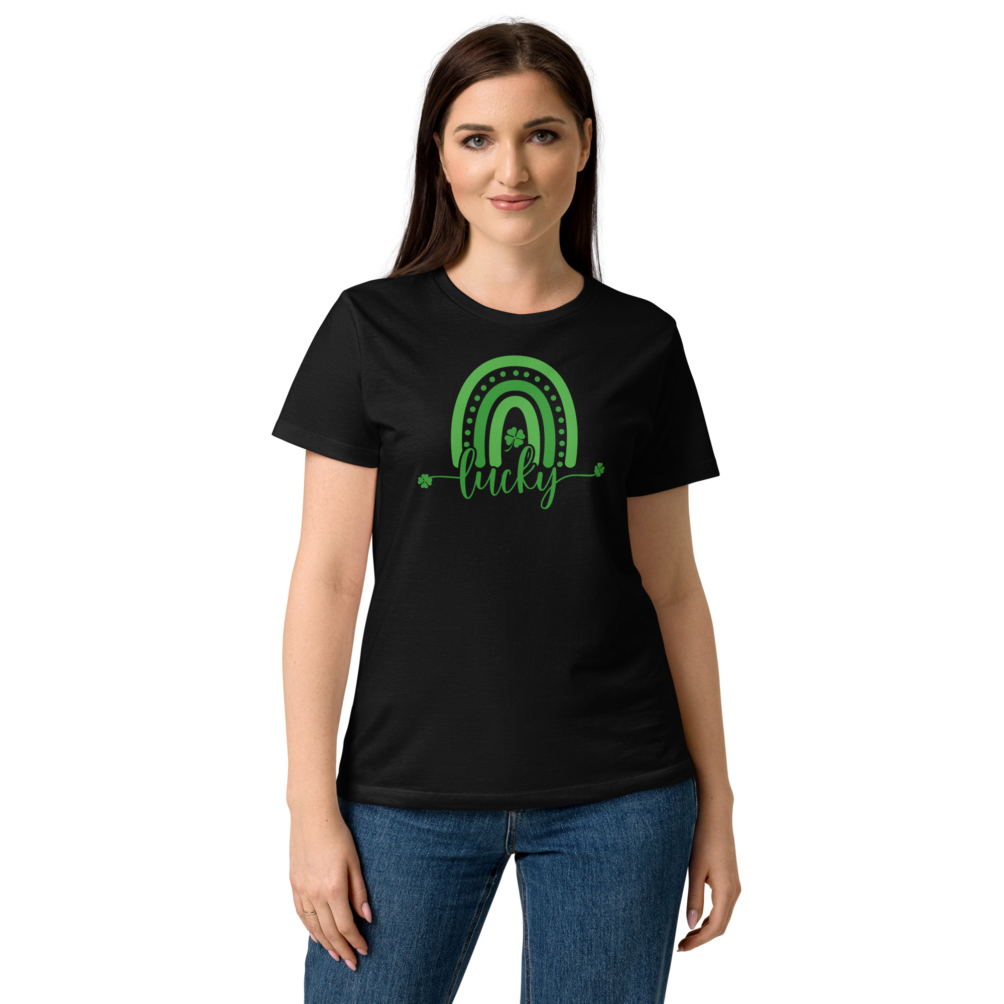 st. patrick's day women’s basic softstyle t shirt