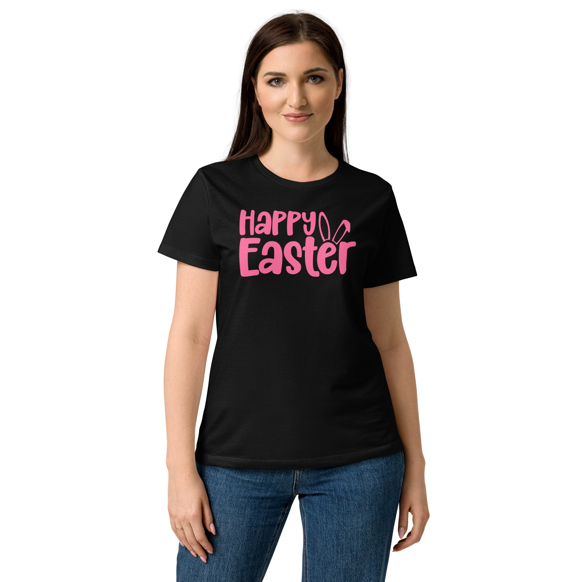 happy easter women’s basic softstyle t shirt
