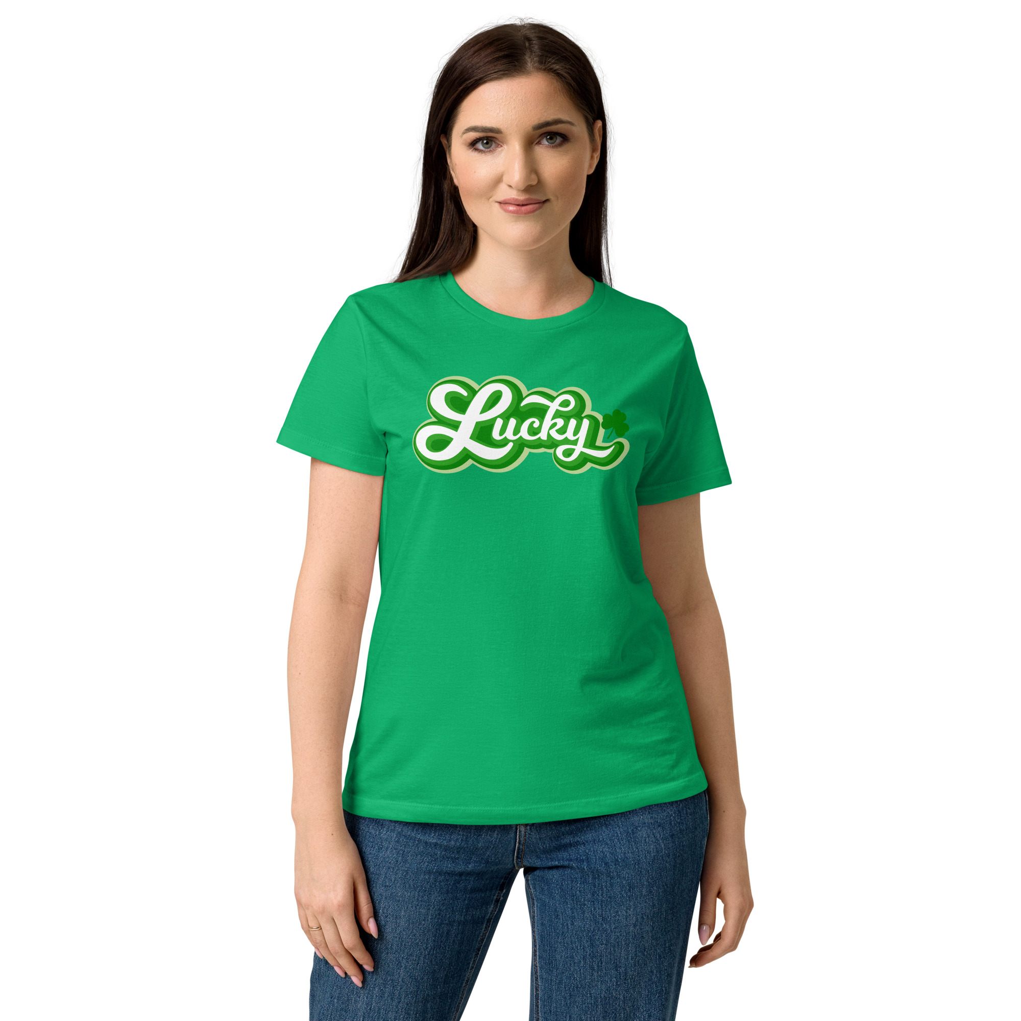 st. patrick's day women’s basic softstyle t shirt