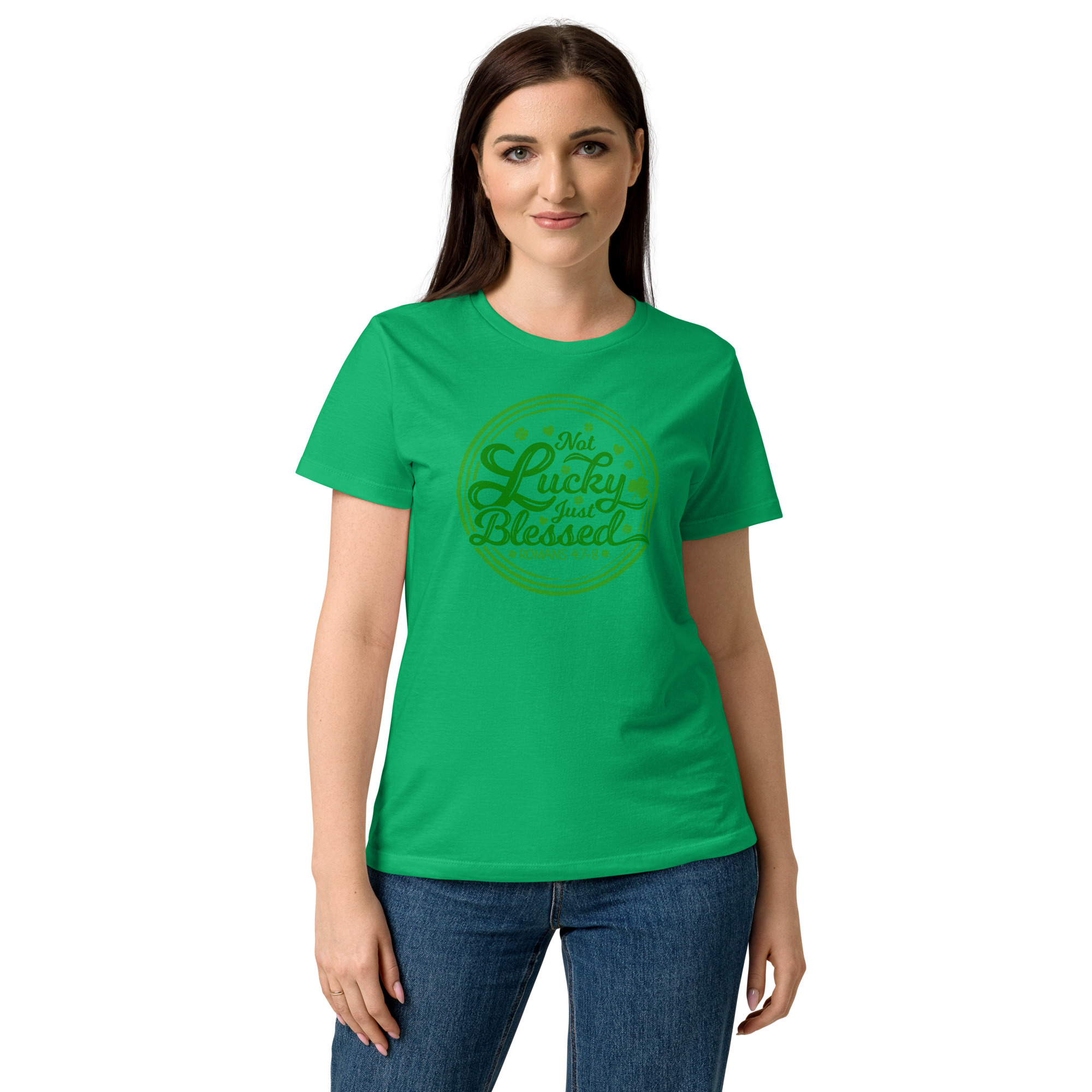 st. patrick's day women’s basic softstyle t shirt