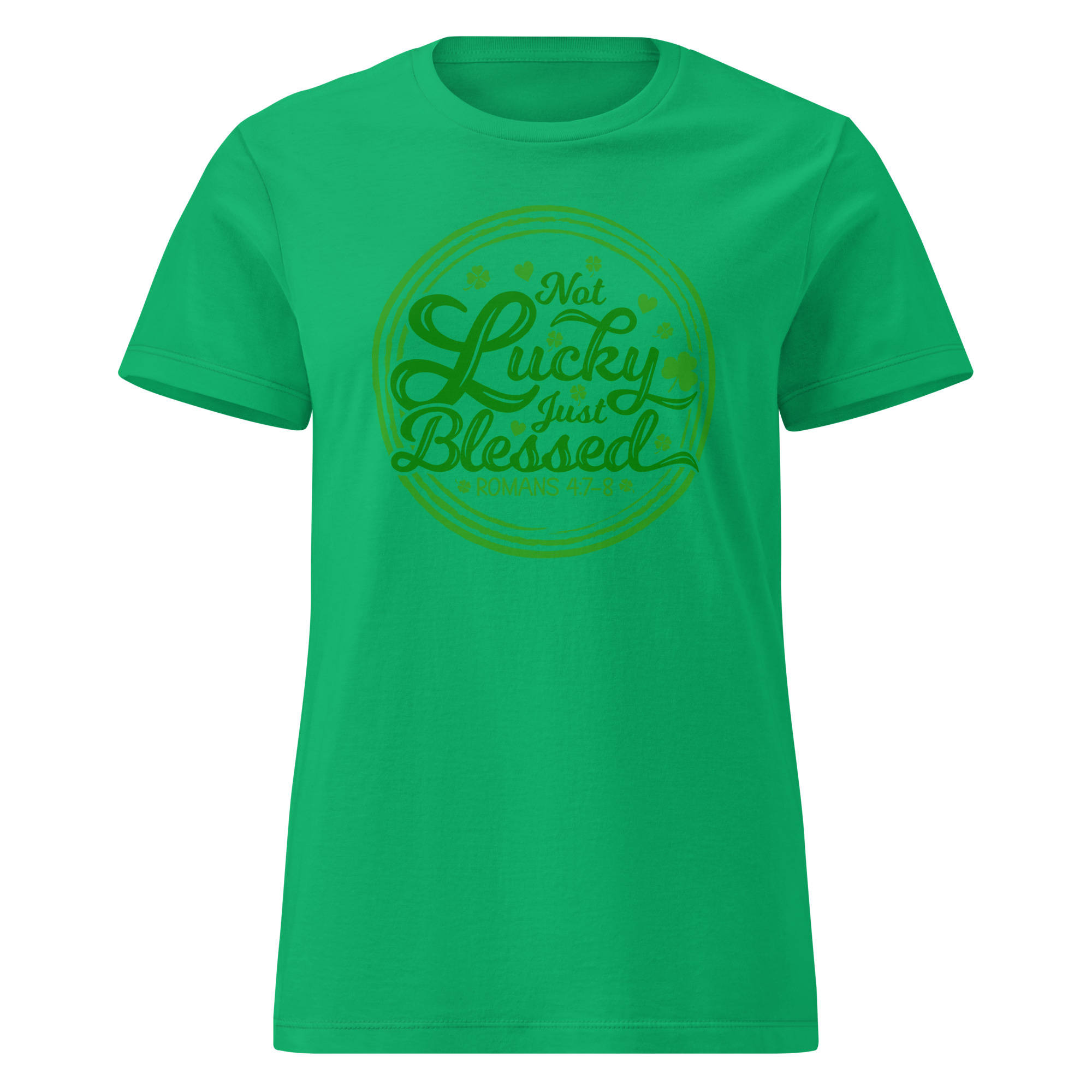 st. patrick's day women’s basic softstyle t shirt