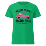 easter farm fresh truck women’s basic softstyle t shirt