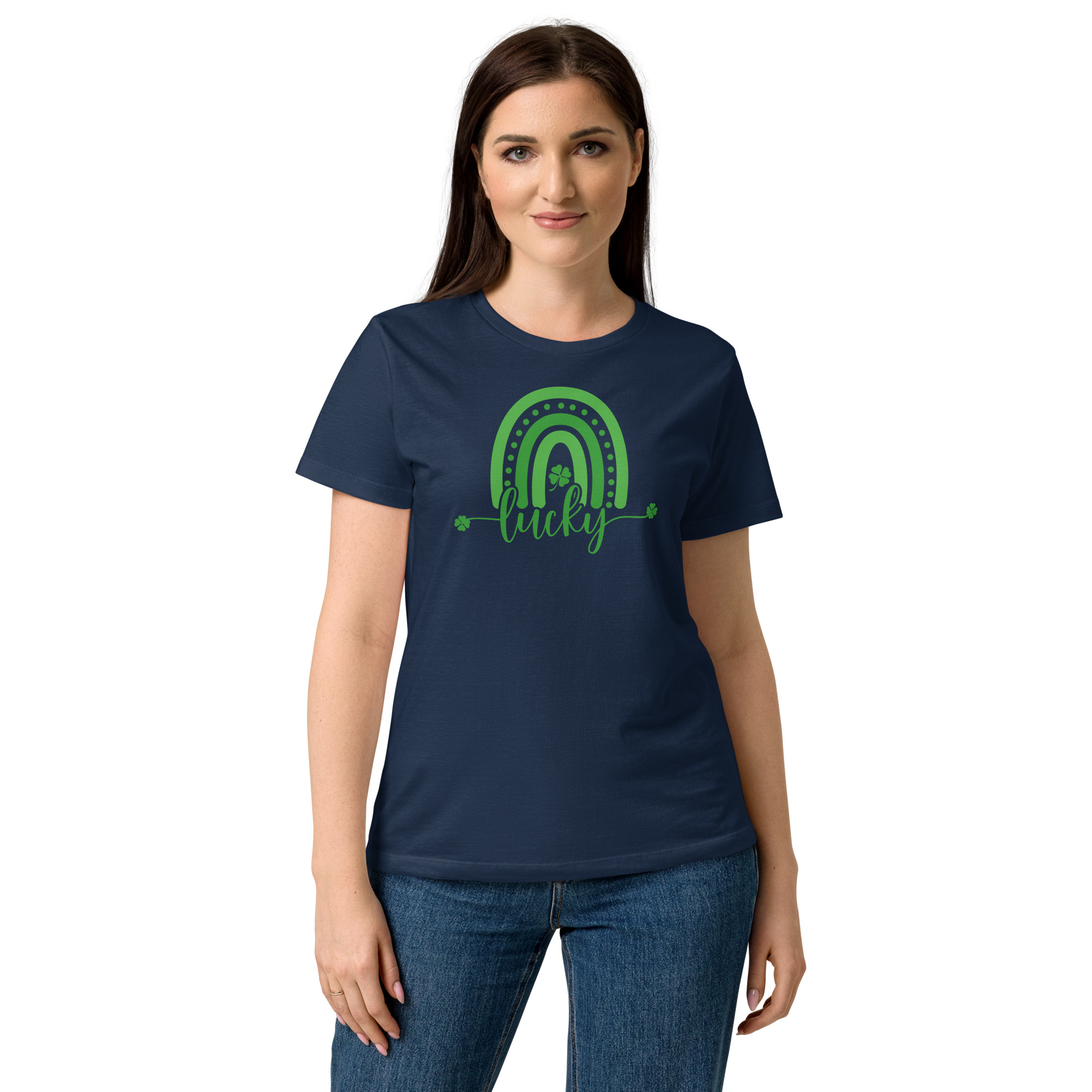 st. patrick's day women’s basic softstyle t shirt
