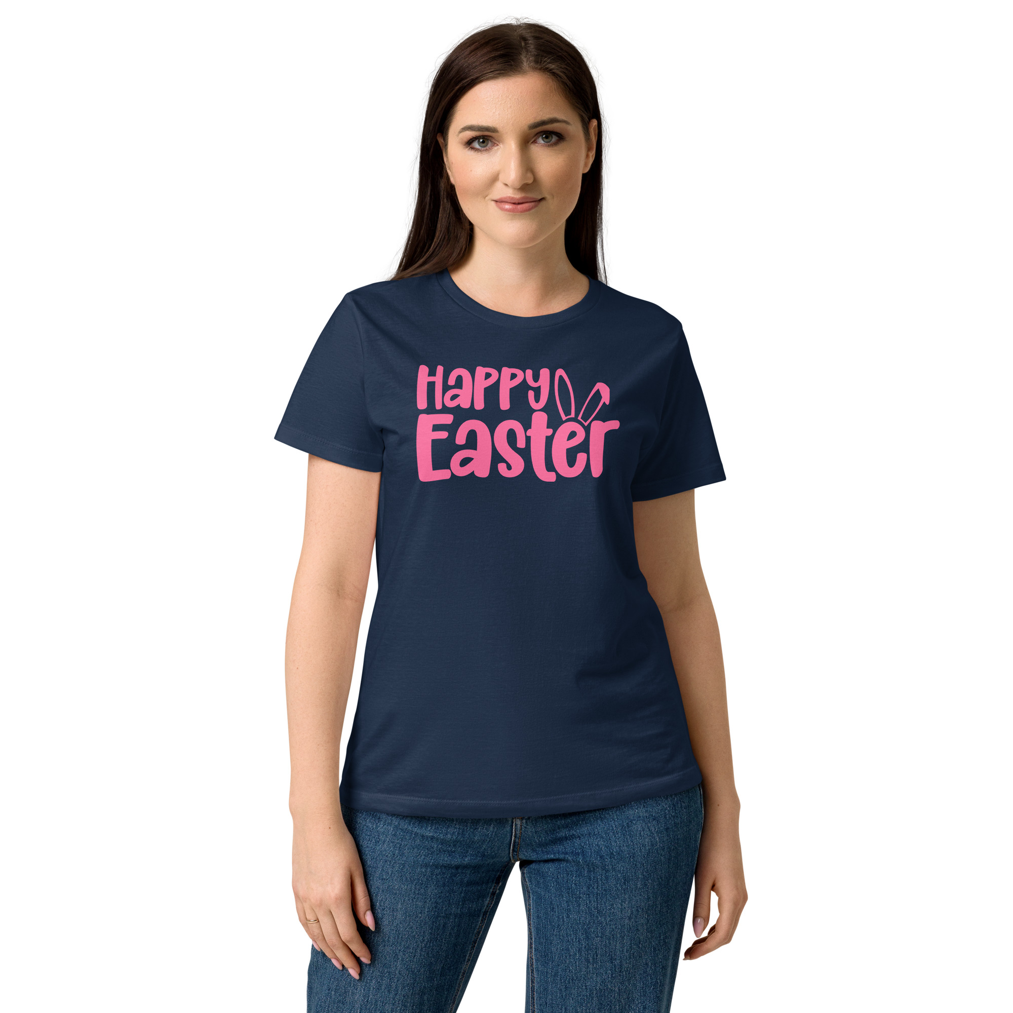 happy easter women’s basic softstyle t shirt