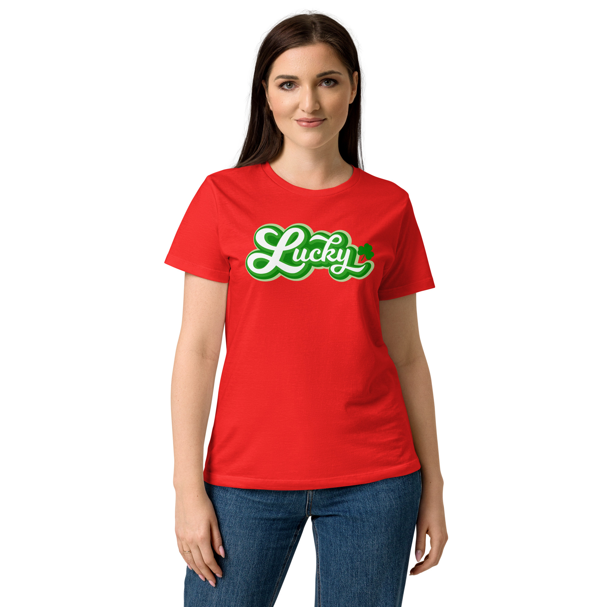 st. patrick's day women’s basic softstyle t shirt