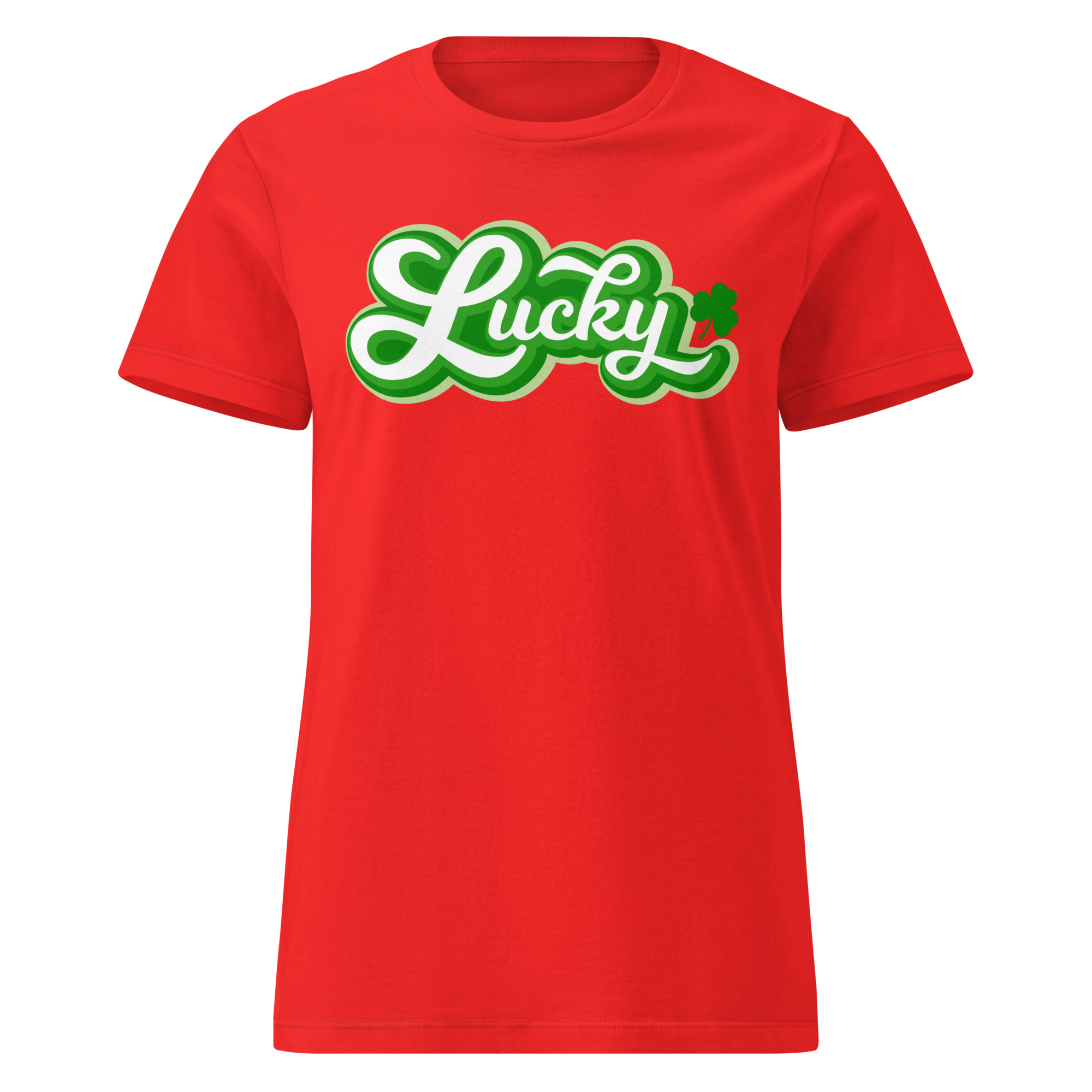 st. patrick's day women’s basic softstyle t shirt