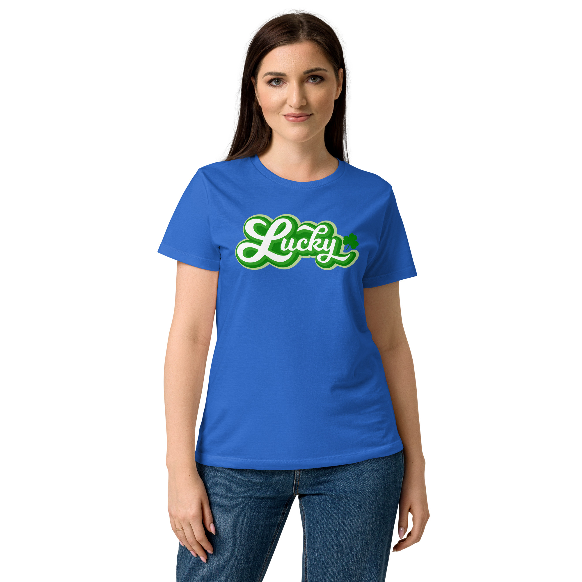 st. patrick's day women’s basic softstyle t shirt