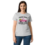 easter farm fresh truck women’s basic softstyle t shirt