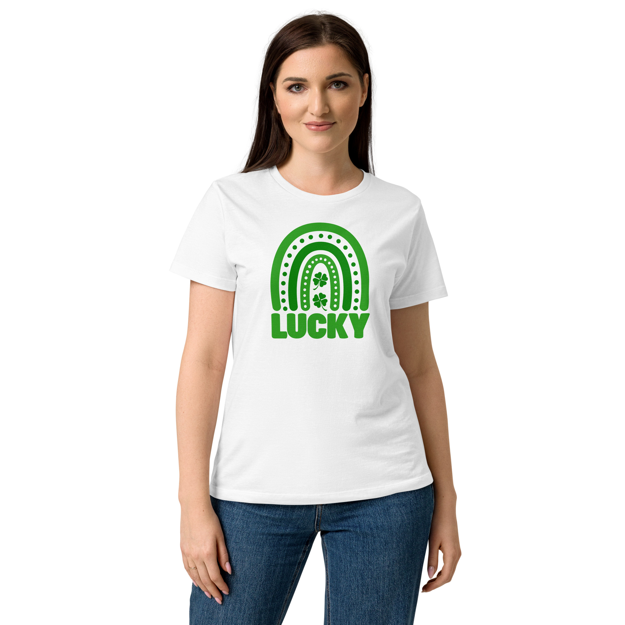 st. patrick's day women’s basic softstyle t shirt