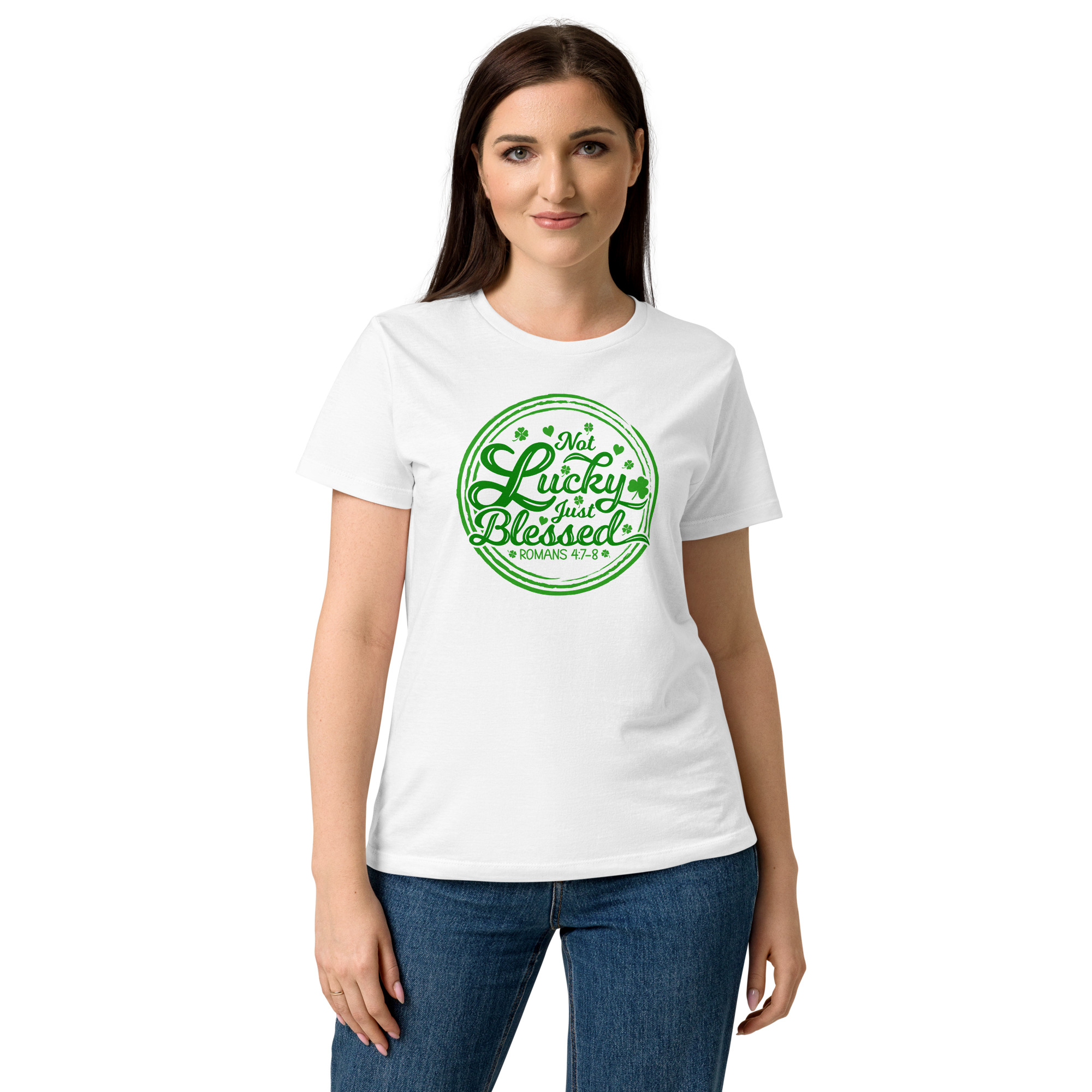 st. patrick's day women’s basic softstyle t shirt