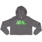 st. patrick's day crop hoodie