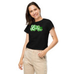 st. patrick's day women’s high waisted t shirt