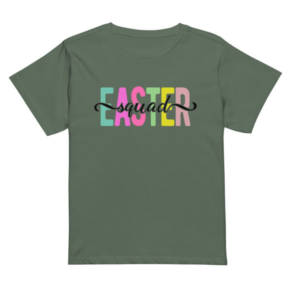 easter squad women’s high waisted t shirt