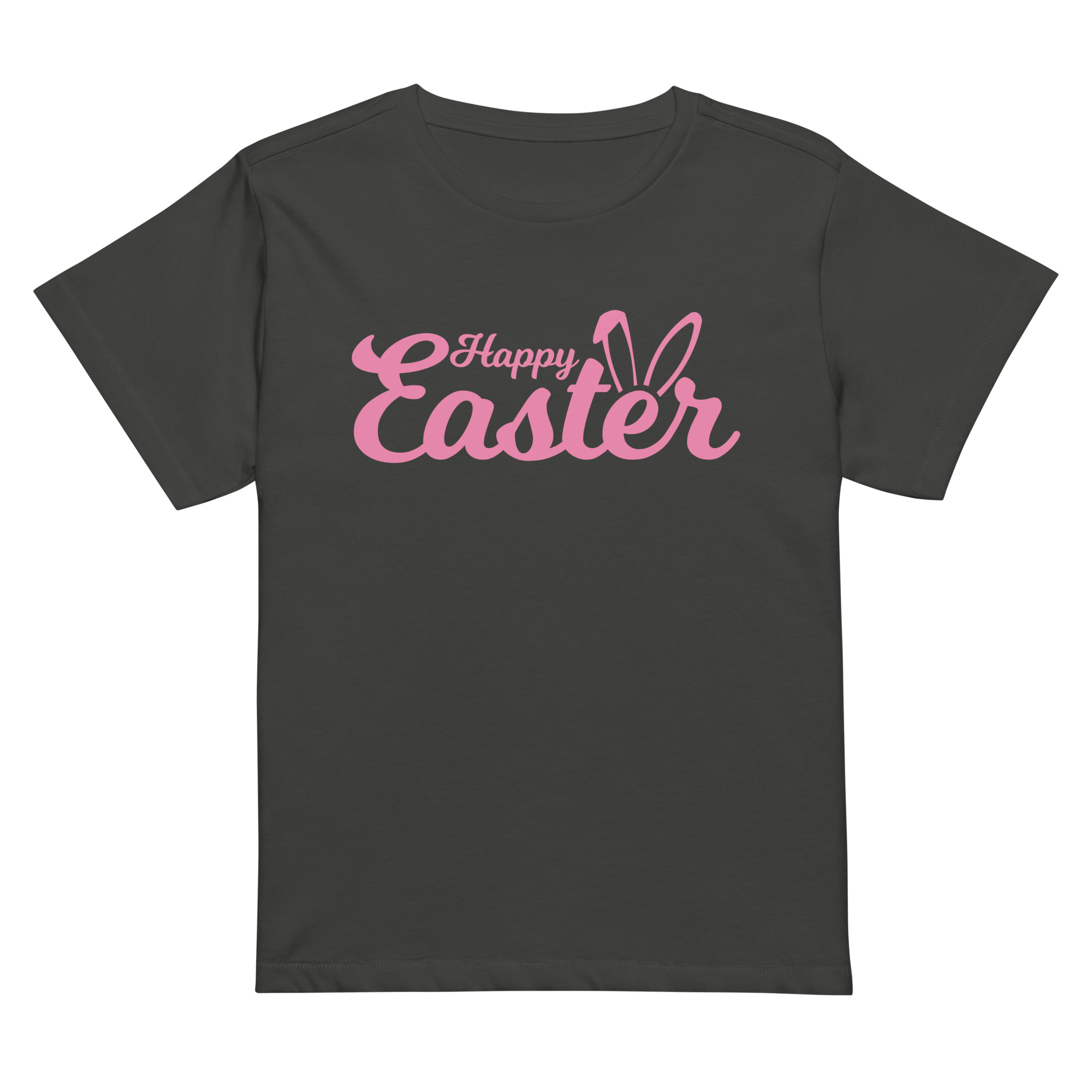 happy easter women’s high waisted t shirt