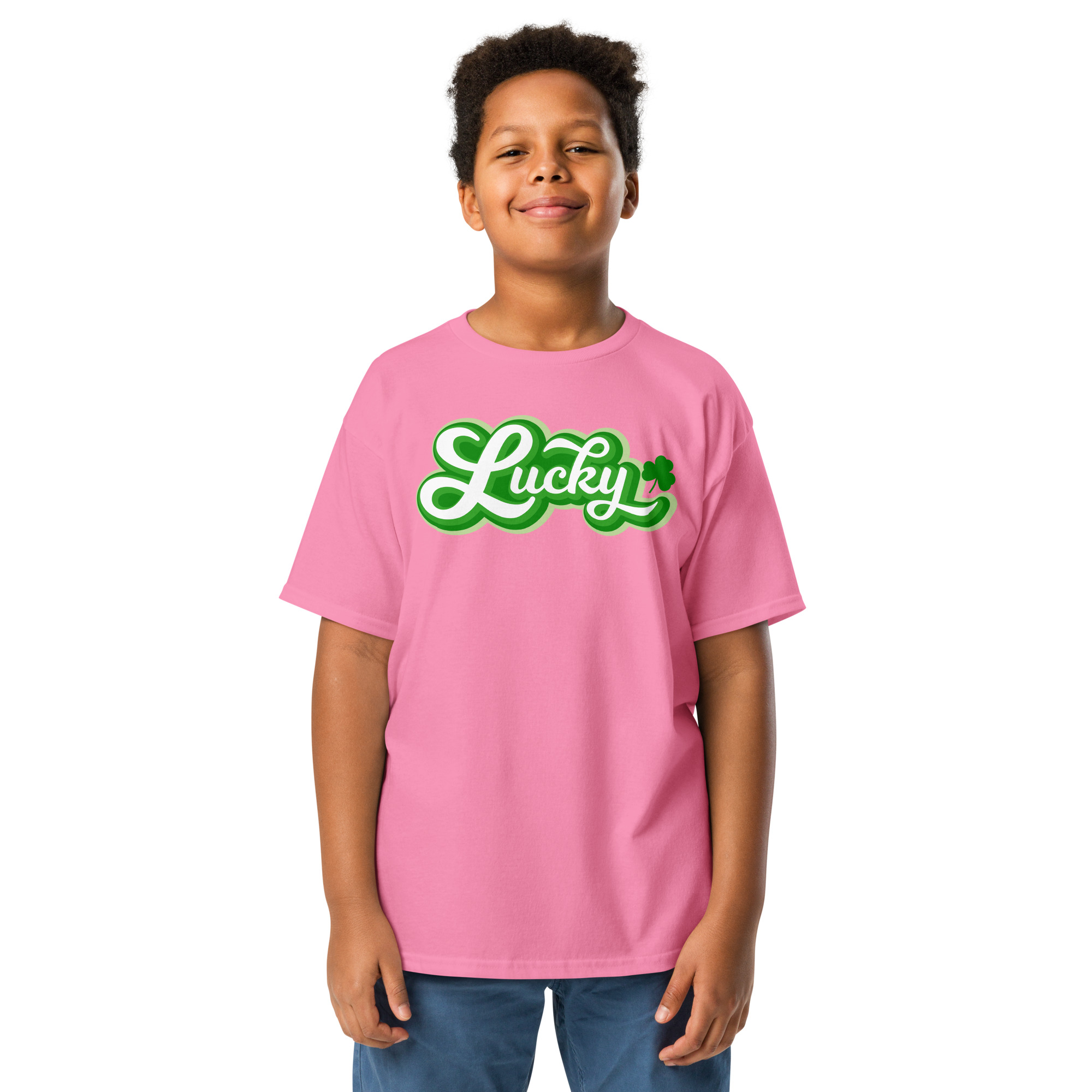 st. patrick's day youth classic tee