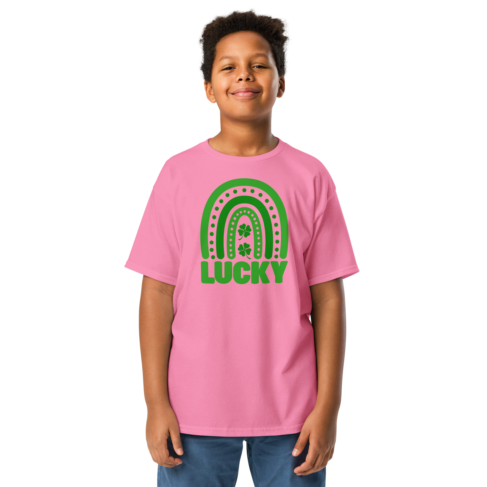 st. patrick's day youth classic tee