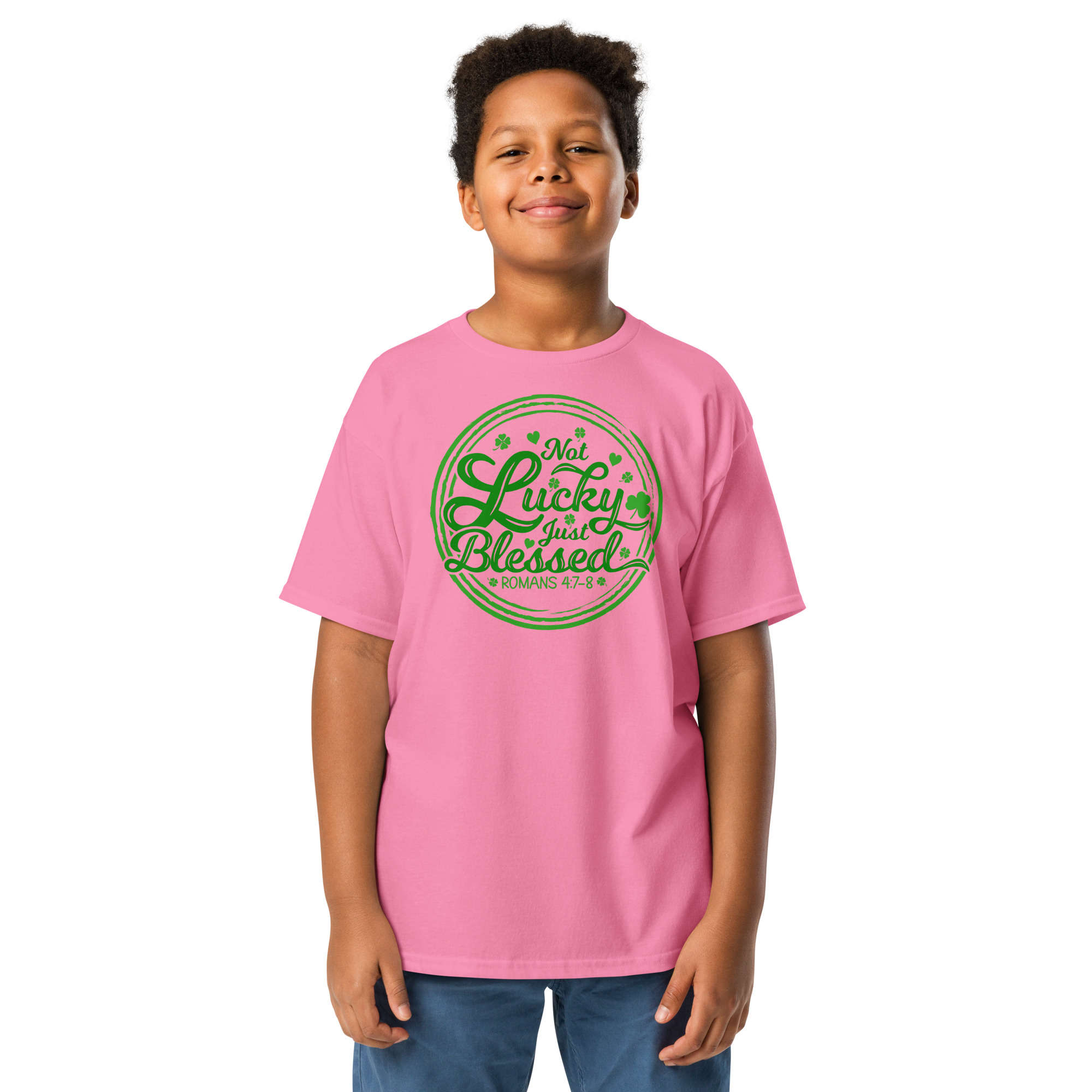 st. patrick's day youth classic tee